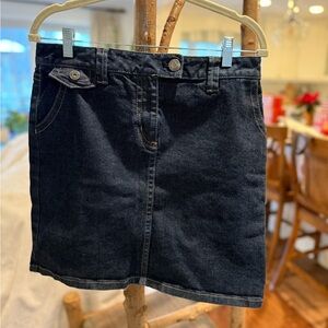 Ann Taylor Dark Blue Denim Skirt